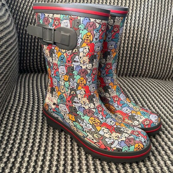 Skechers BOBS dogs Rain Check April Showers Rain Boot women’s shoe size 6 - Picture 1 of 11
